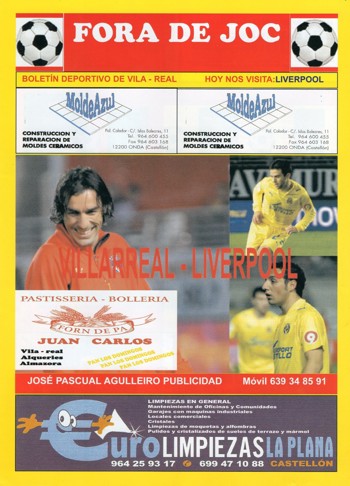 Match programme